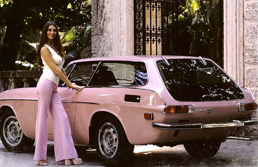 1973 Pink Volvo